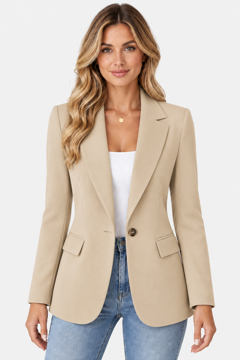 Blazer tailleur à col châle — Amielle Paris
