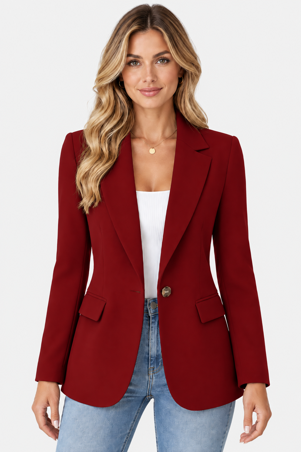 Blazer tailleur à col châle — Amielle Paris
