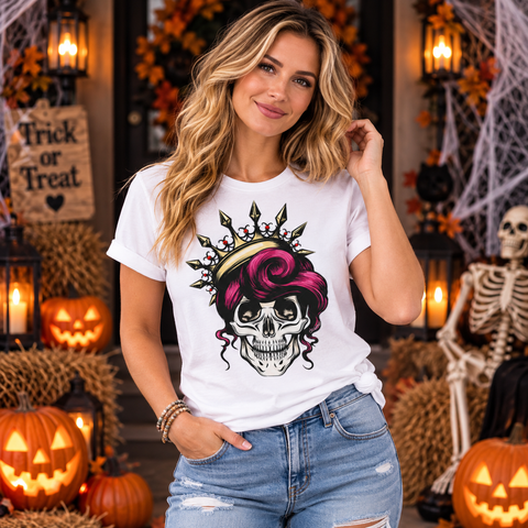 Bone Daddy — T-shirt Halloween tête de mort