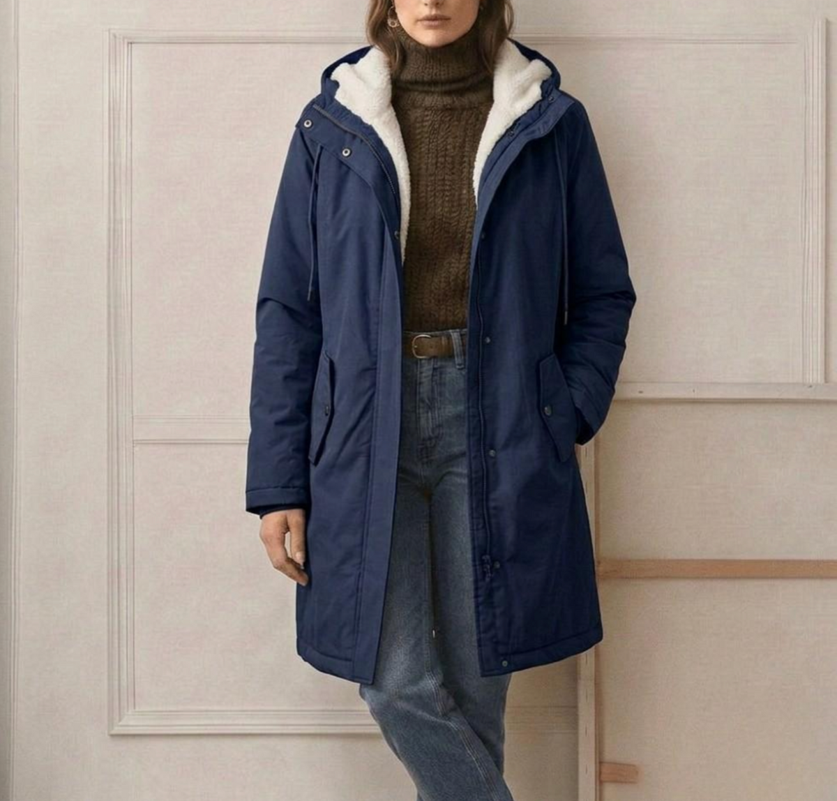 Natalie — Parka droite doublée — vue 9