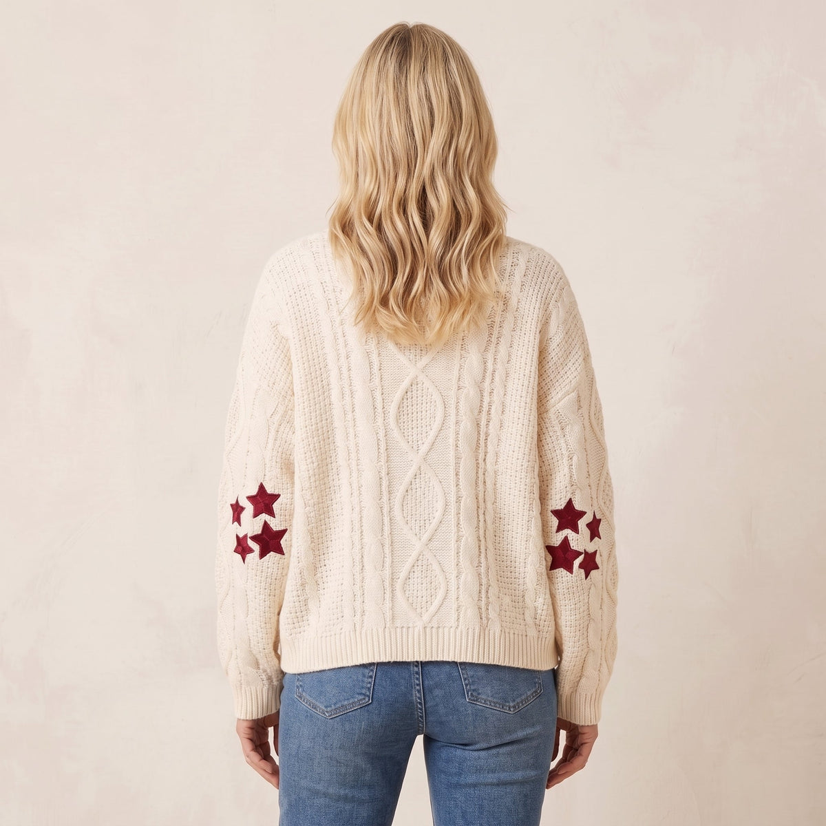 Cardigan torsadé à col V — vue 4