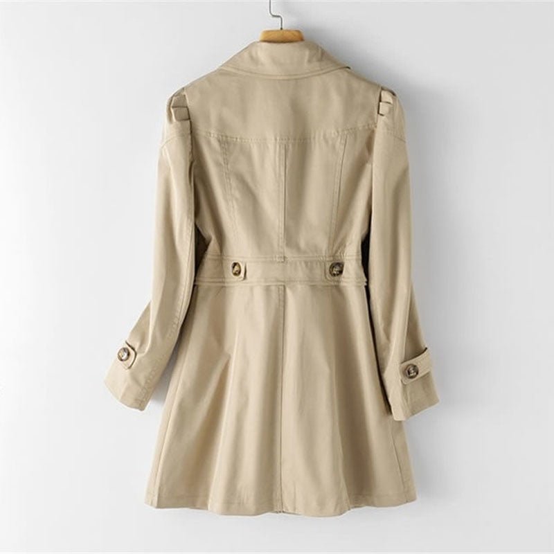 Vivienne — Trench mi-long ajusté — Amielle Paris