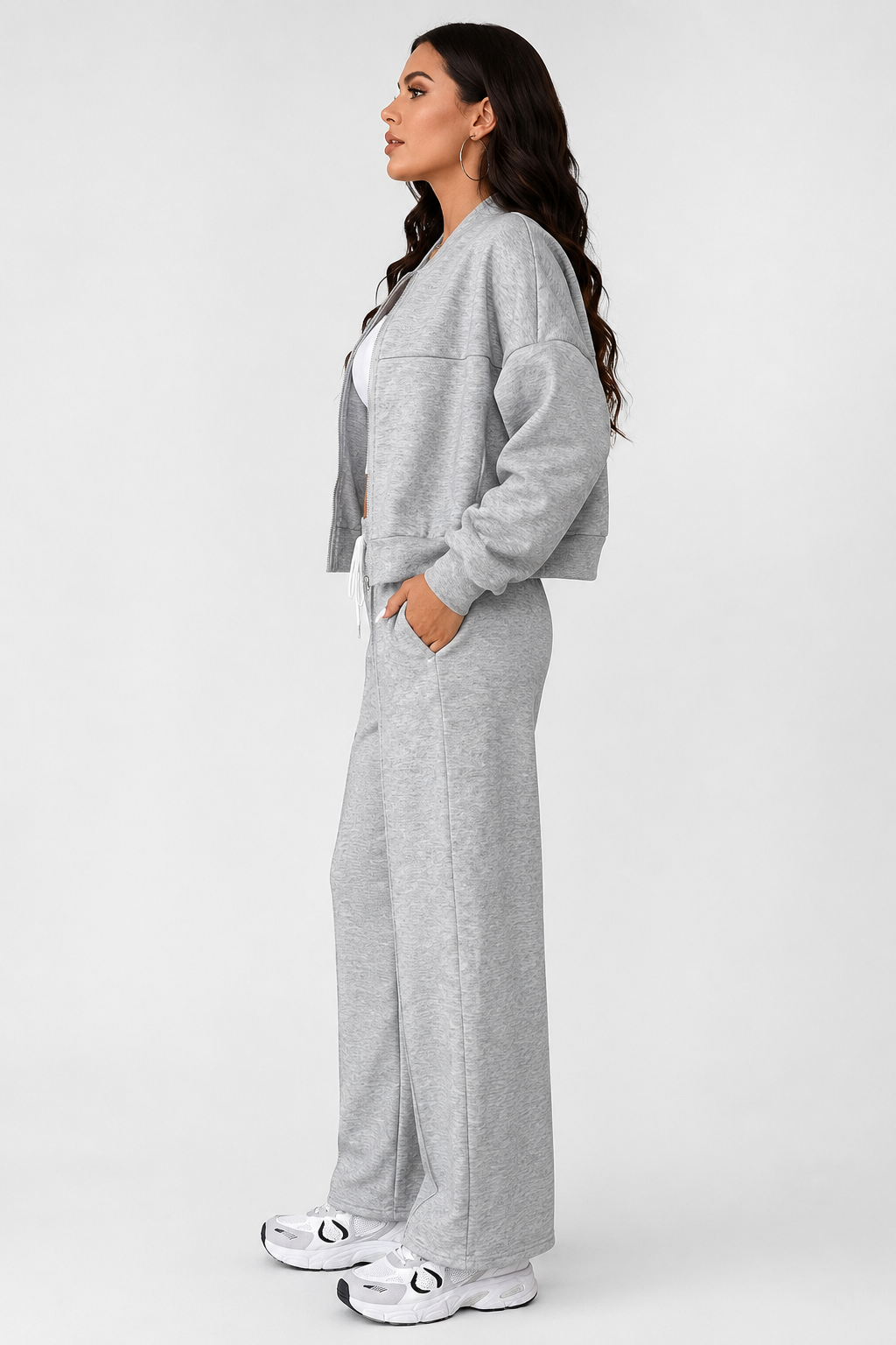 Ensemble veste zippée et pantalon — Ellie — Amielle Paris