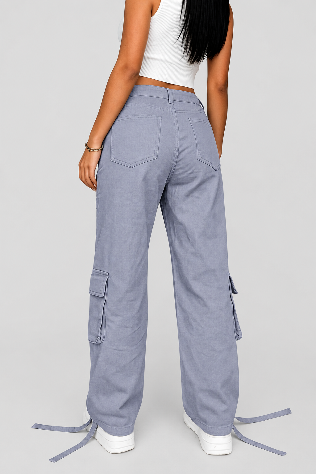 Pantalon cargo ample — Léa — Amielle Paris