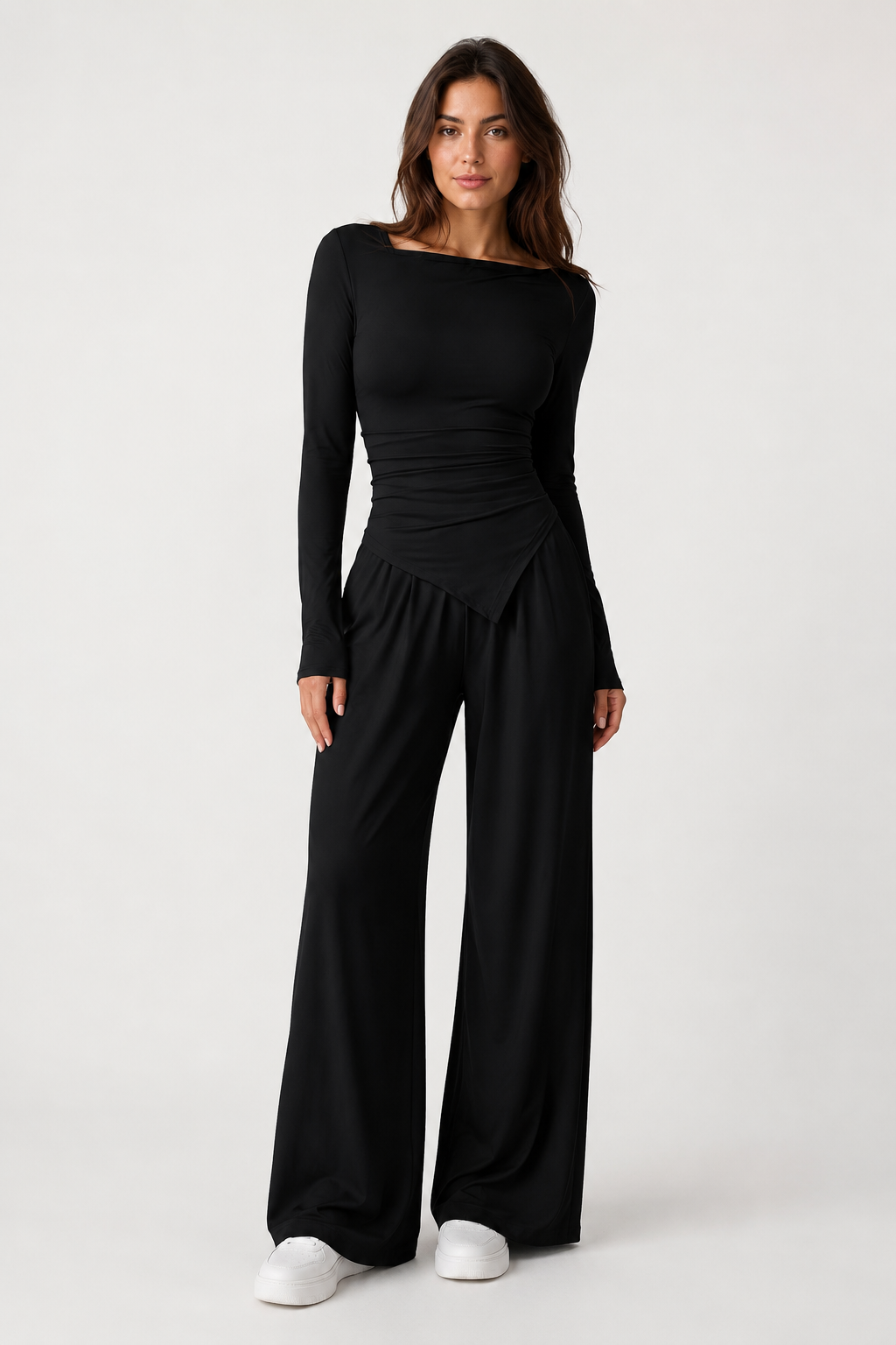 Ensemble haut et pantalon fluide — Roza — Amielle Paris