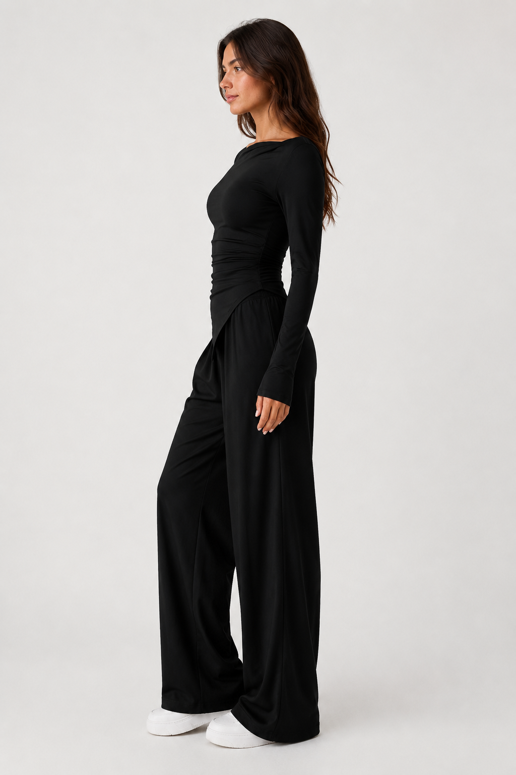 Ensemble haut et pantalon fluide — Roza — Amielle Paris