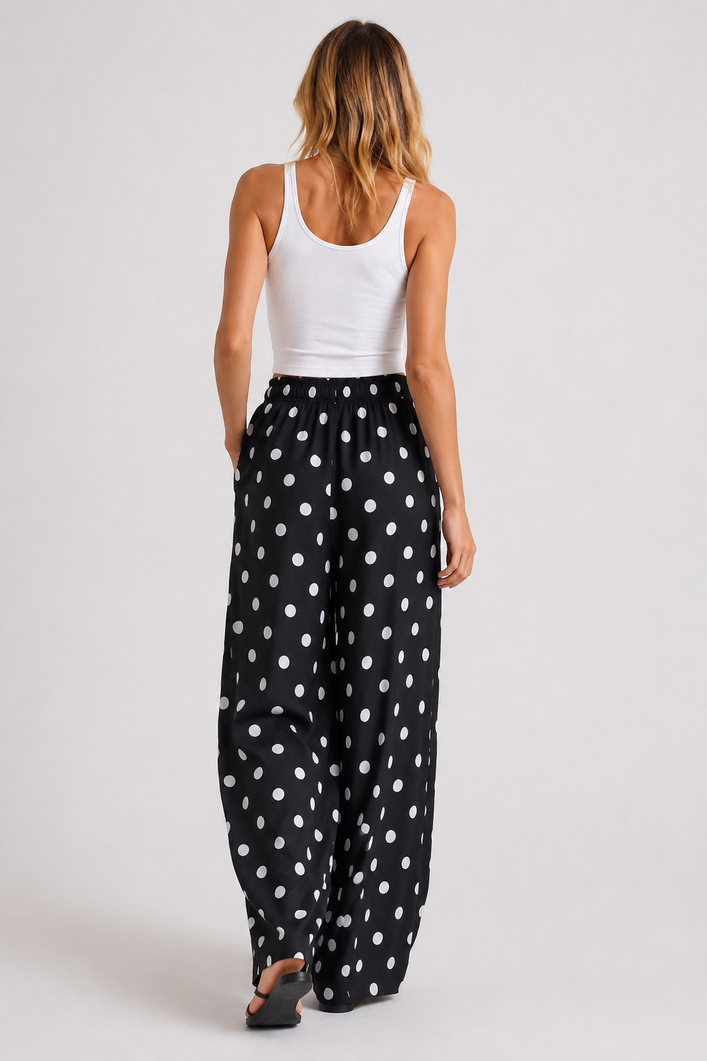 Pantalon large imprimé léopard — Odette — Amielle Paris