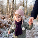 Bonnet bébé d’hiver doublé coton à cache-oreilles — vue 11