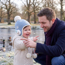 Bonnet bébé d’hiver doublé coton à cache-oreilles — vue 7