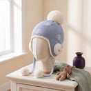 Bonnet bébé d’hiver doublé coton à cache-oreilles — vue 8