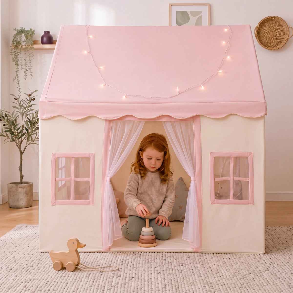 Tente de jeu enfant en forme de maison — vue 6