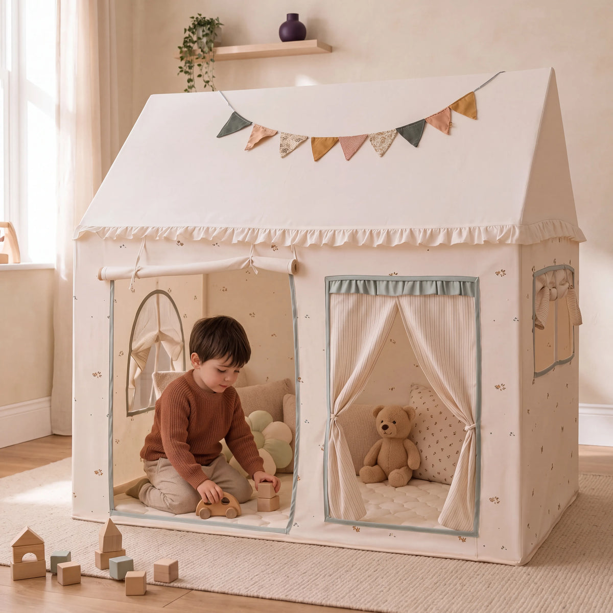 Tente de jeu enfant en forme de maison — vue 7