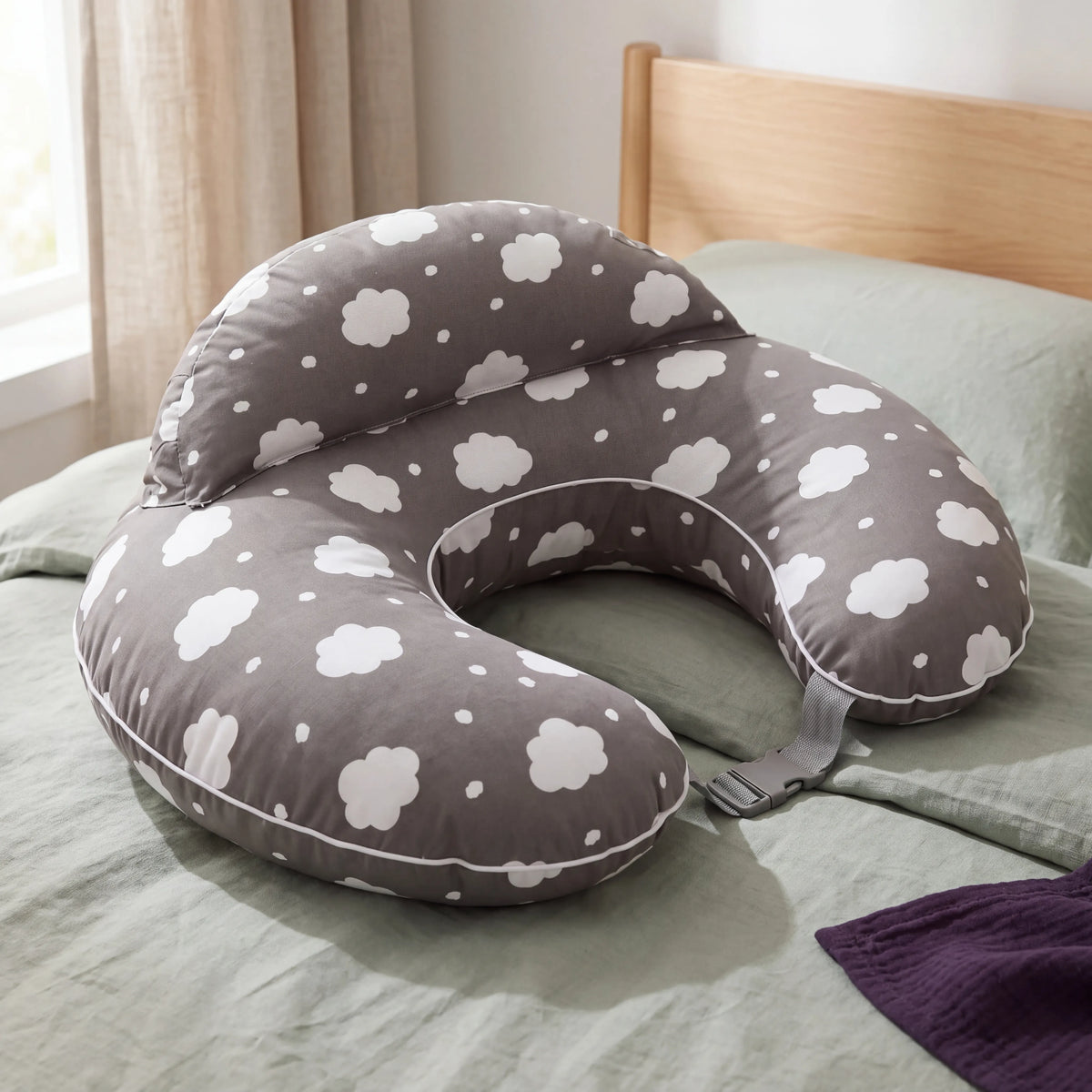 Coussin d’allaitement avec ceinture réglable — vue 2
