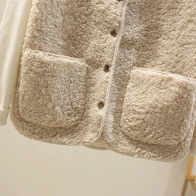 Gilet sans manches en polaire boutonné — Amielle Paris