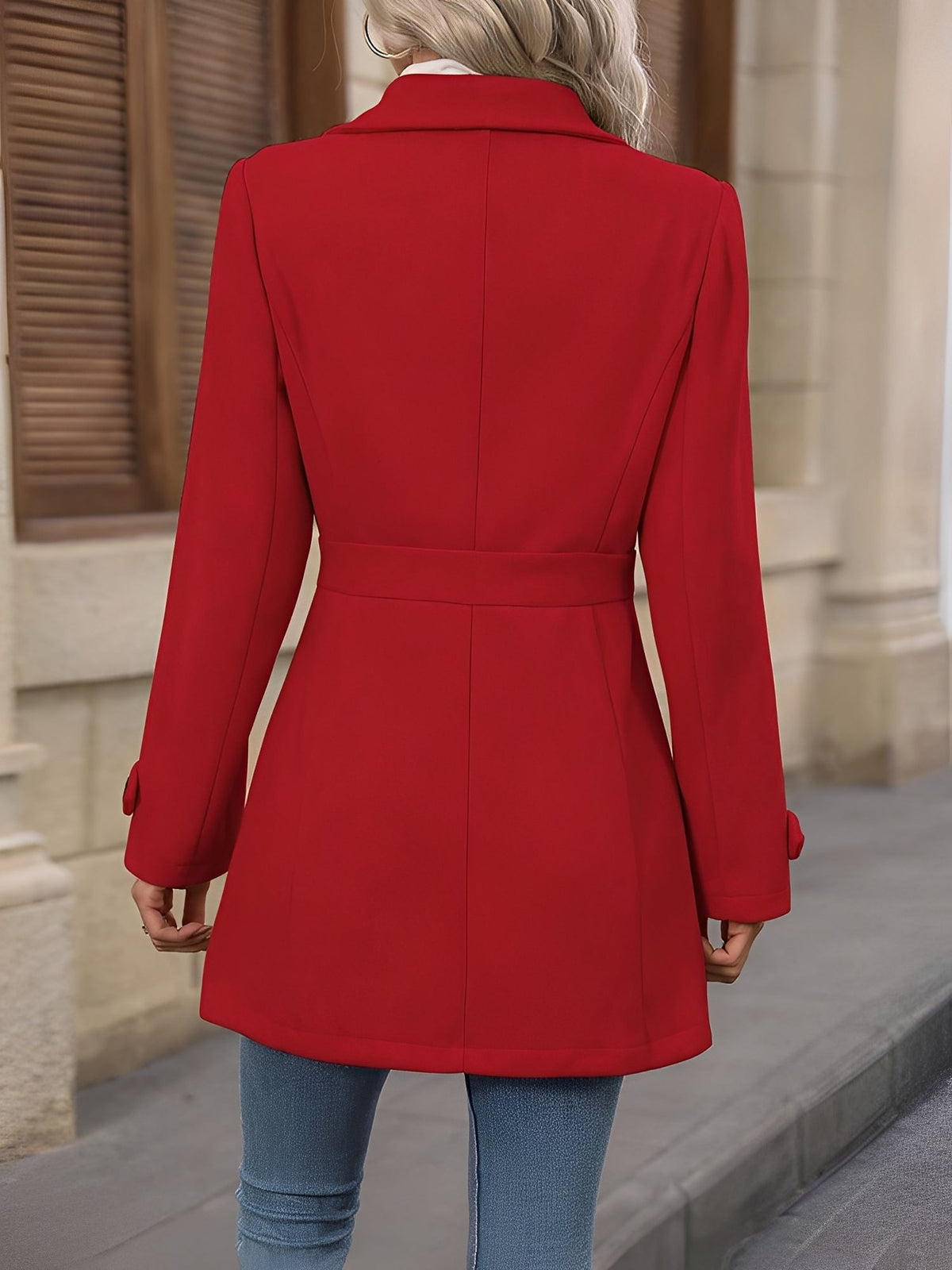 Evelyn — Manteau à pattes de taille réglables — Amielle Paris