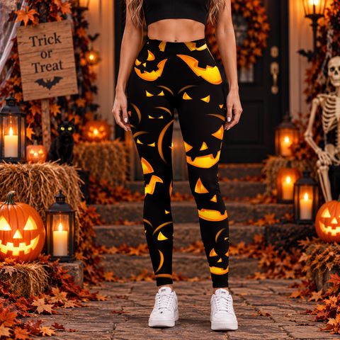 Ghoul Gang — Legging à motifs Halloween