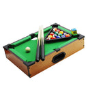 Mini-billard de table en bois avec 2 queues — vue 3
