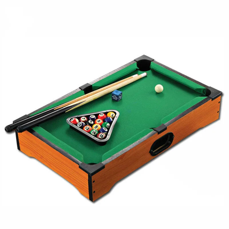 Mini-billard de table en bois avec 2 queues — vue 10