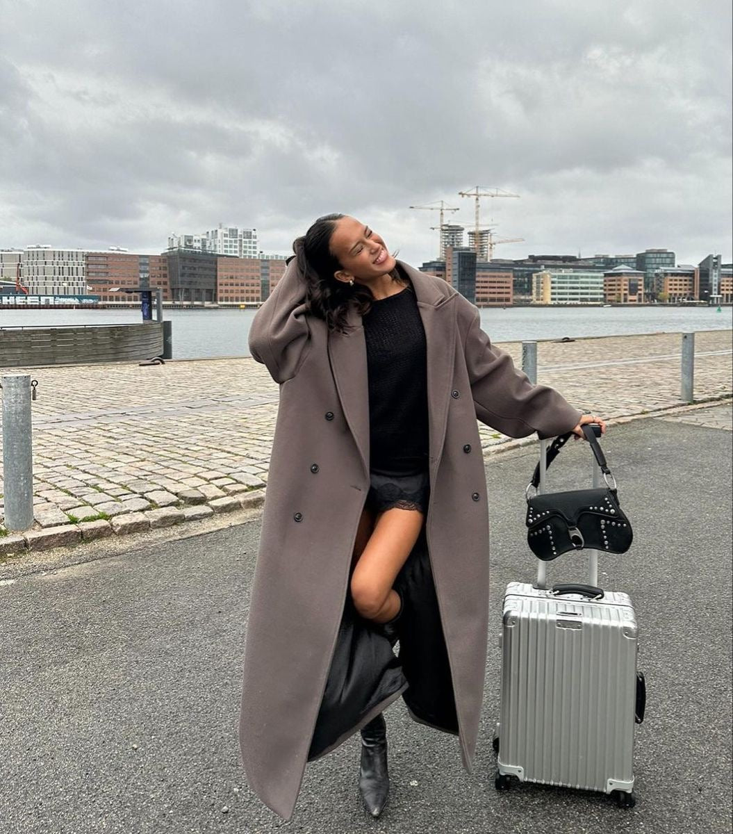 Manteau long à coupe ample — vue 6