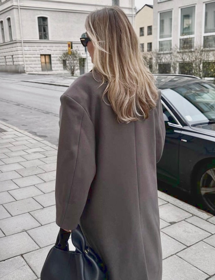 Manteau long à coupe ample — vue 2