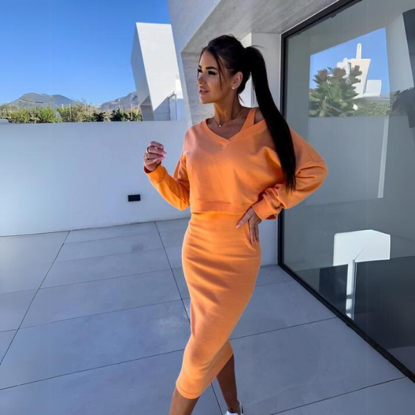Bridget — Ensemble robe et sweat — Amielle Paris