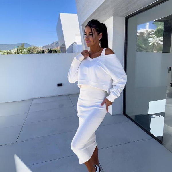Bridget — Ensemble robe et sweat — Amielle Paris
