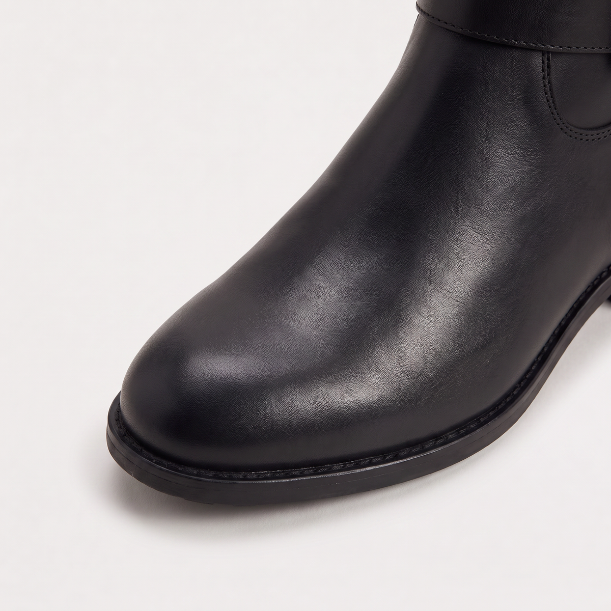 Bottes cavalières à bride et zip intérieur — Amielle Paris — vue 5