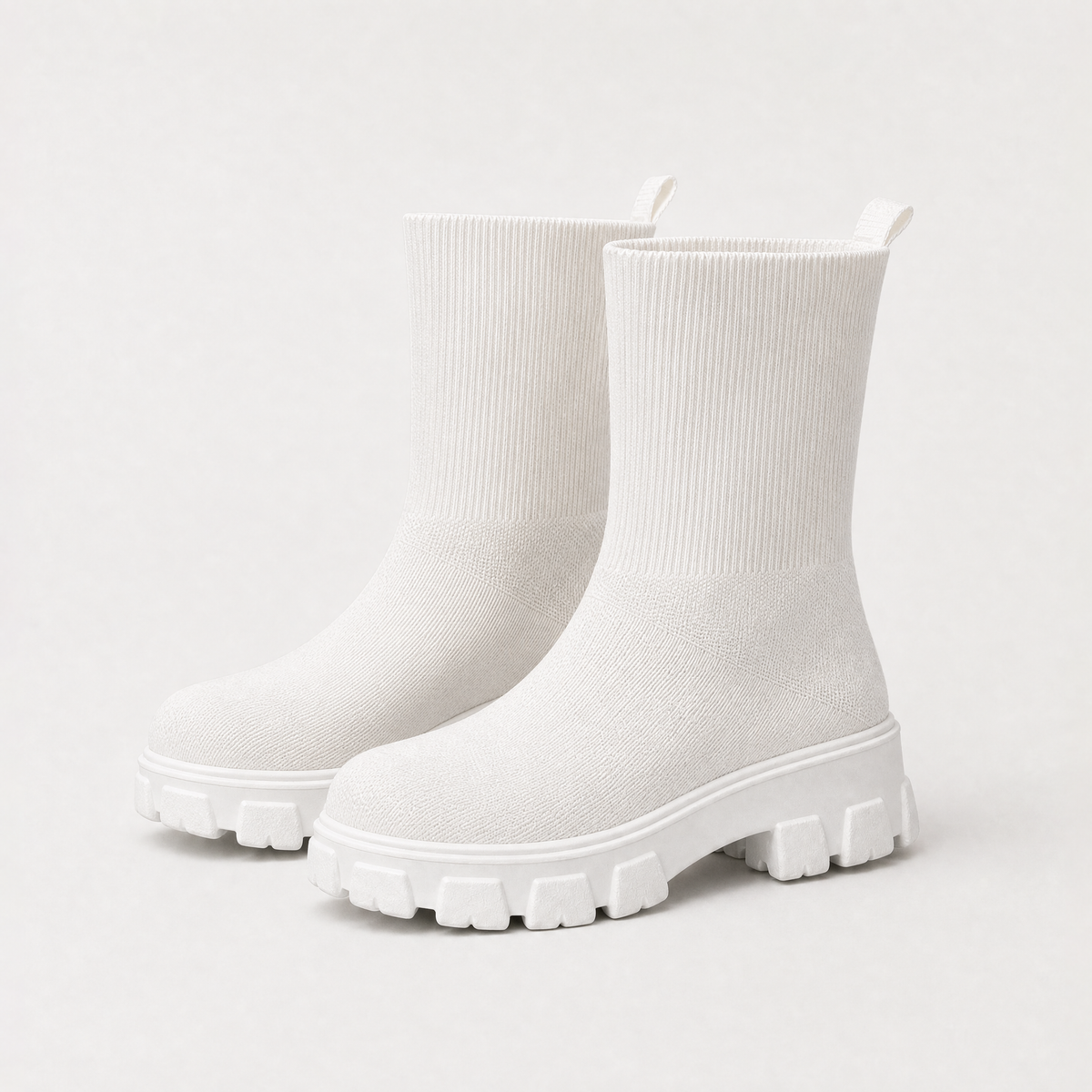 Bottines extensibles doublées de fausse fourrure — Amielle Paris — vue 4