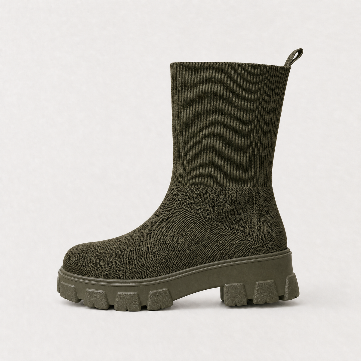 Bottines extensibles doublées de fausse fourrure — Amielle Paris — vue 9