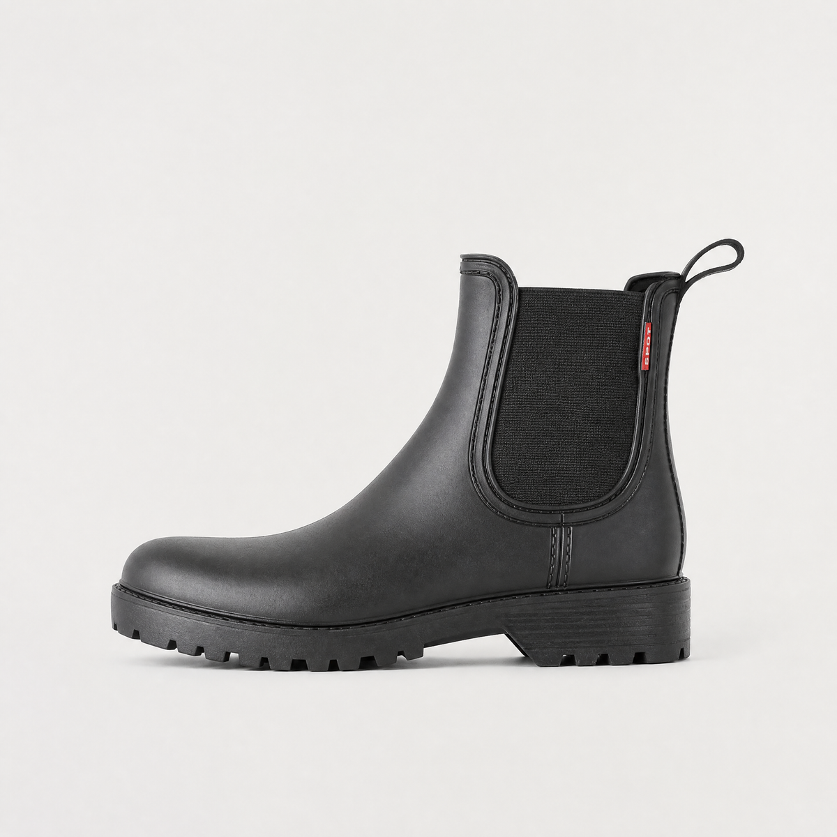 Bottines Chelsea mates à semelle crantée — Amielle Paris — vue 1
