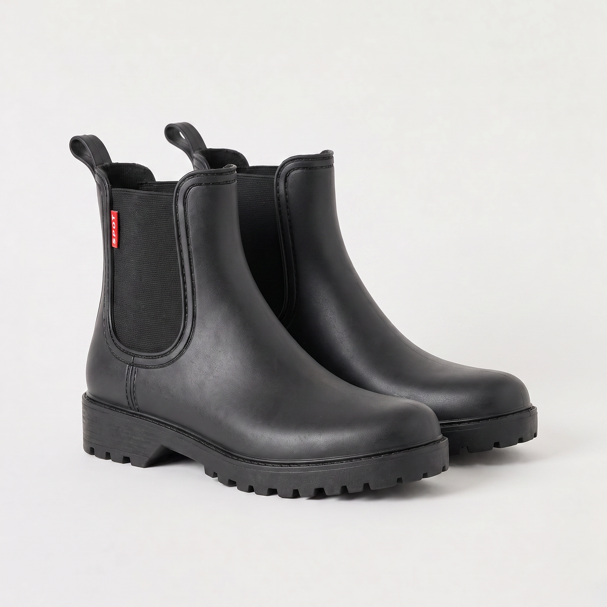 Bottines Chelsea mates à semelle crantée — Amielle Paris — vue 4