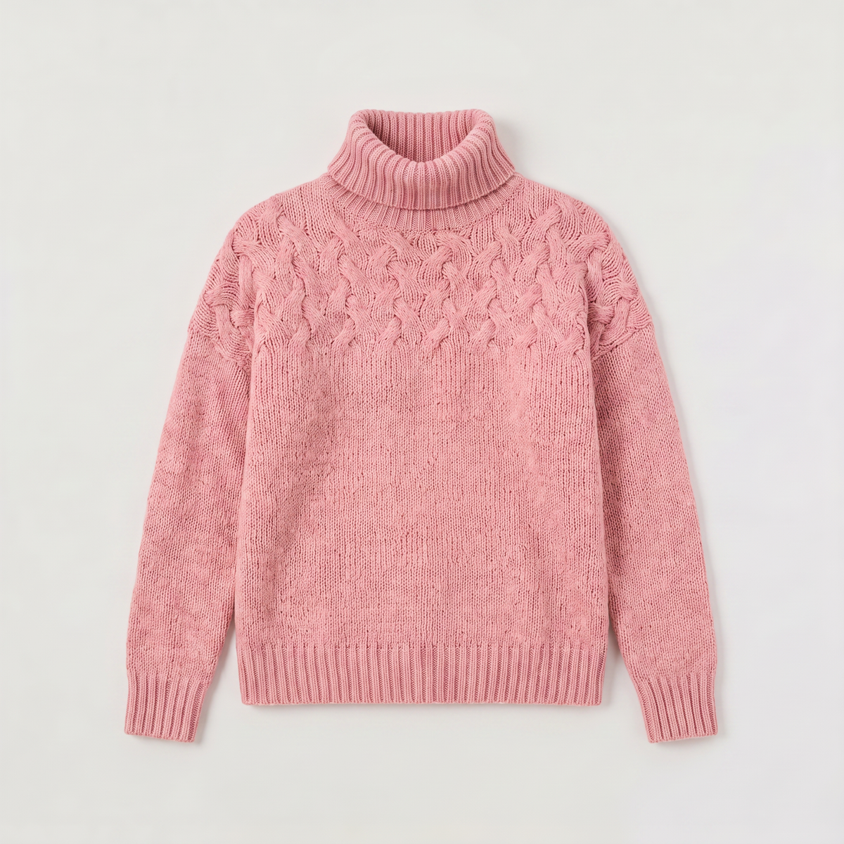 Pull décontracté en maille à col roulé — Amielle Paris — vue 7