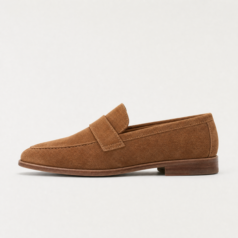 Mocassins à patte classique et bout pointu