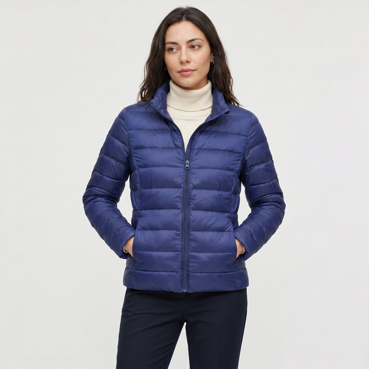 Veste matelassée légère à col montant — Amielle Paris — vue 9