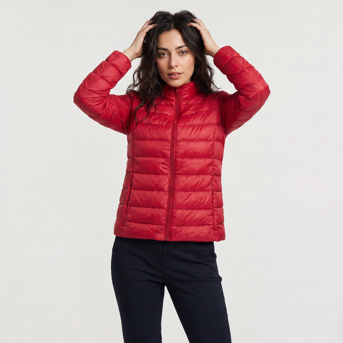 Veste matelassée légère à col montant — Amielle Paris — vue 11