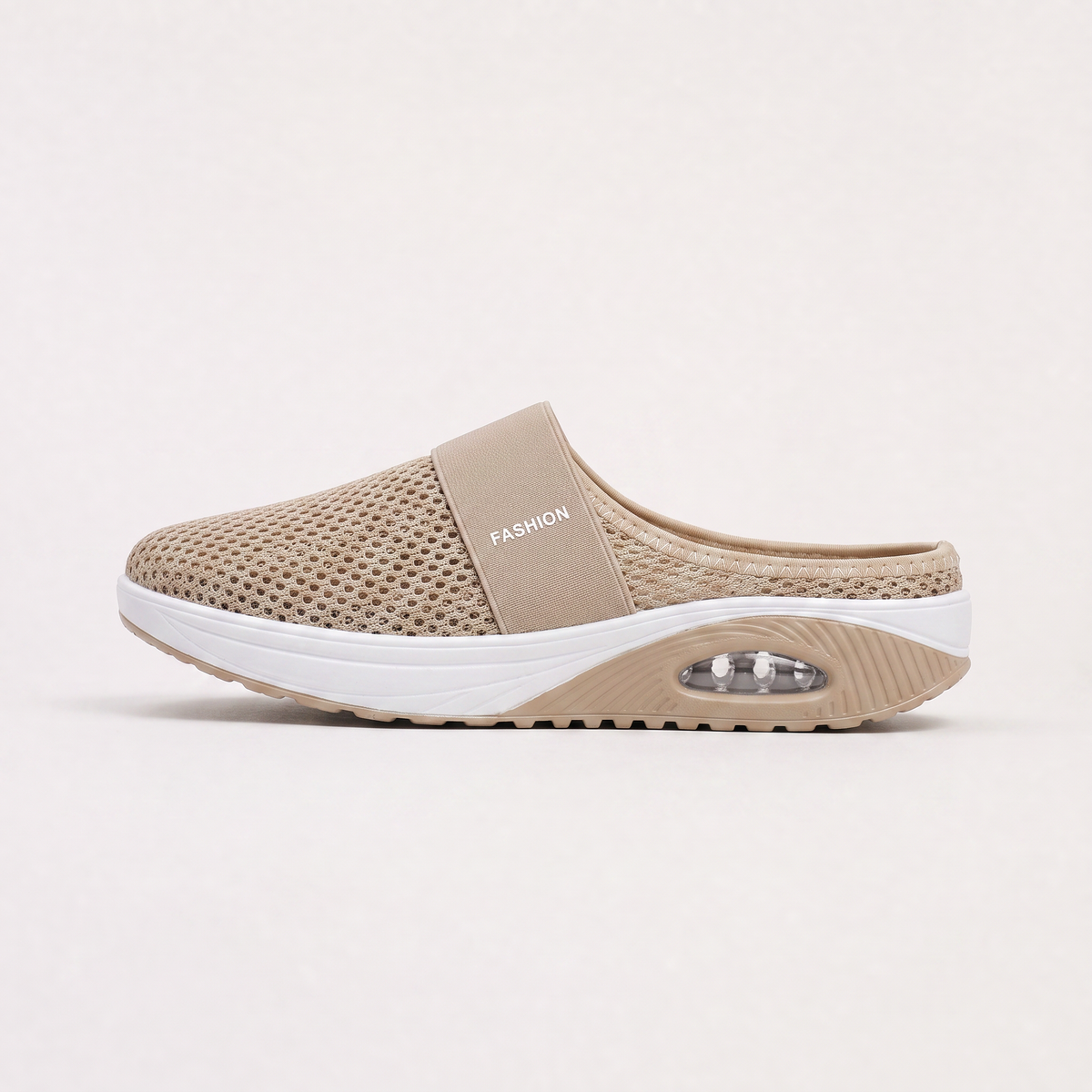 Baskets ouvertes au talon en maille — Amielle Paris — vue 7