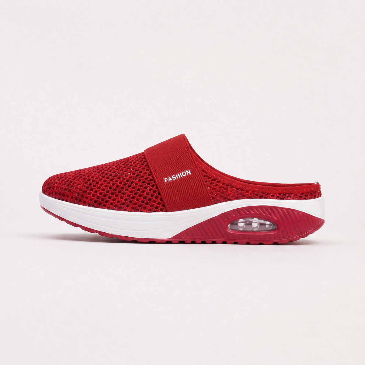 Baskets ouvertes au talon en maille — Amielle Paris — vue 11
