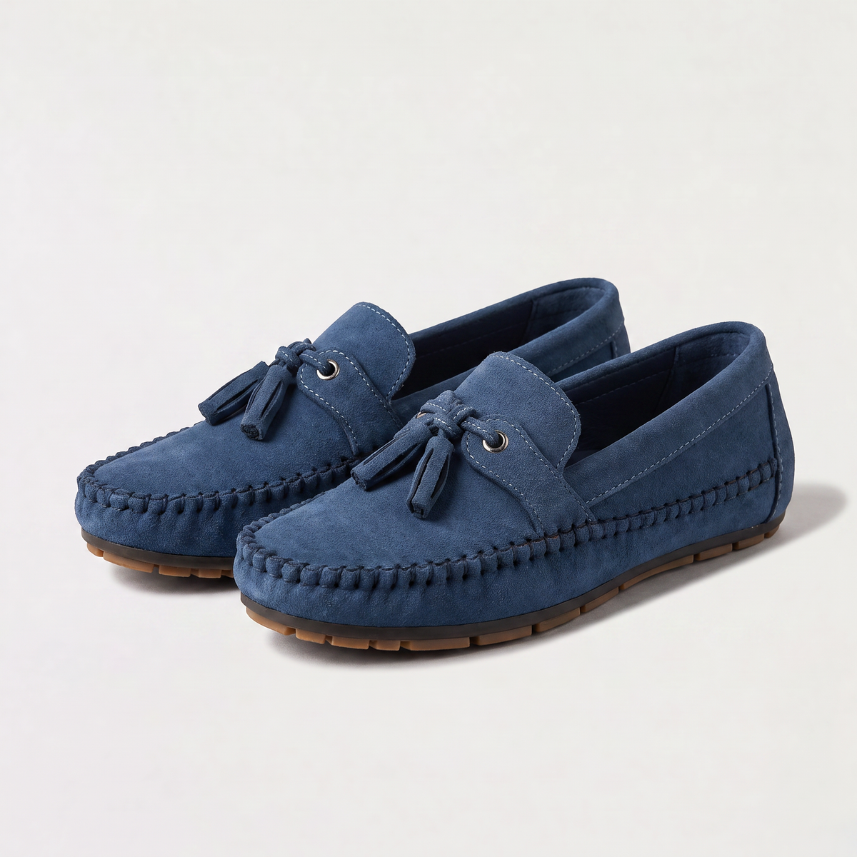 Mocassins à pampilles et coutures apparentes — Amielle Paris — vue 4