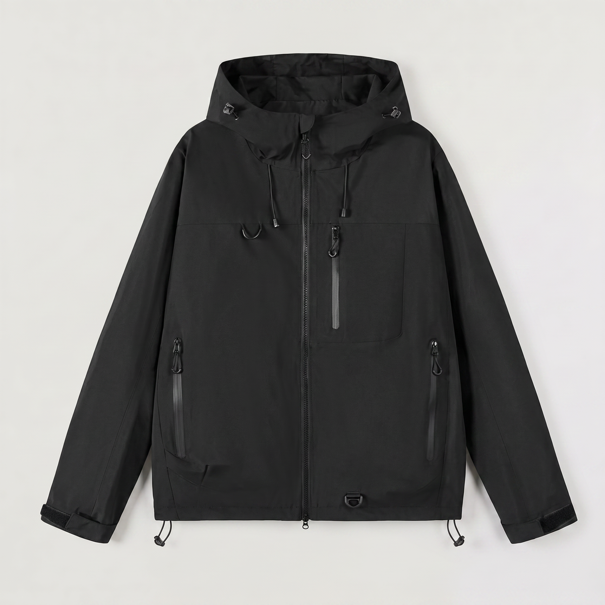 Veste courte à capuche et poches zippées — Amielle Paris — vue 6