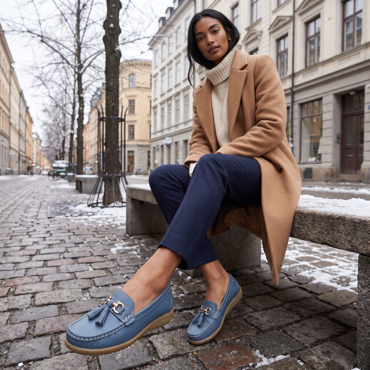Mocassins à pampilles et anneau métallique — Amielle Paris — vue 2