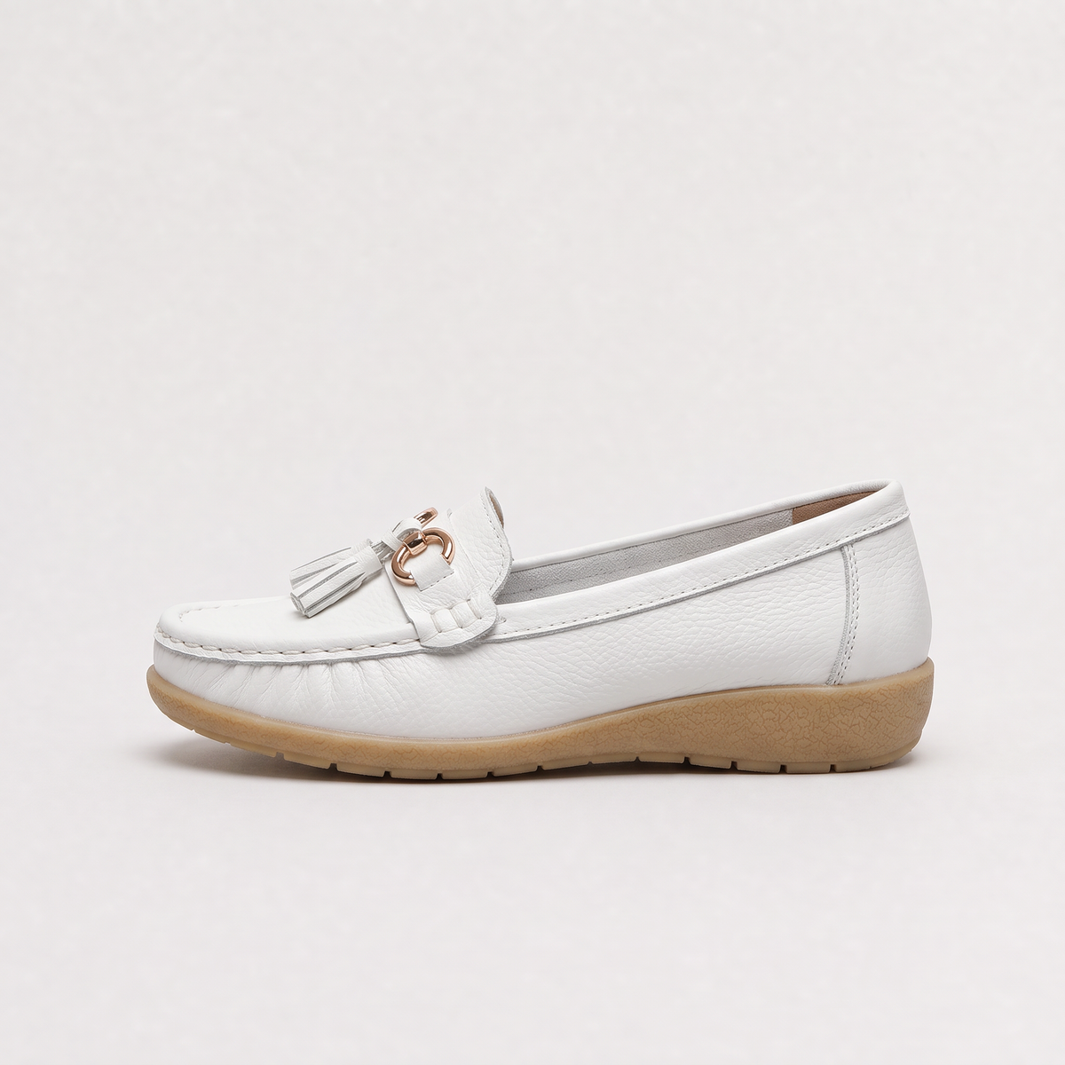 Mocassins à pampilles et anneau métallique — Amielle Paris — vue 8