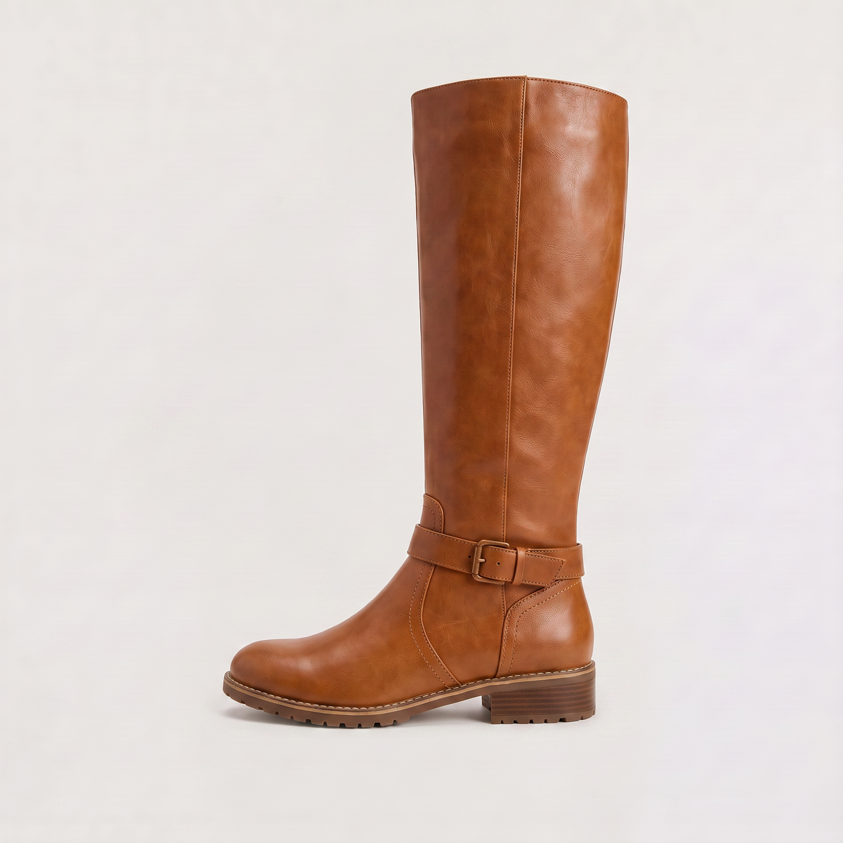 Bottes cavalières à bride et zip intérieur — Amielle Paris — vue 3