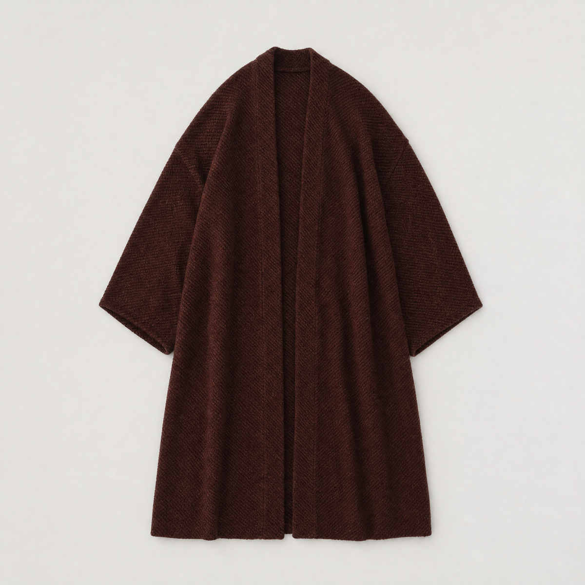 Cardigan long en maille à manches larges — Amielle Paris — vue 8
