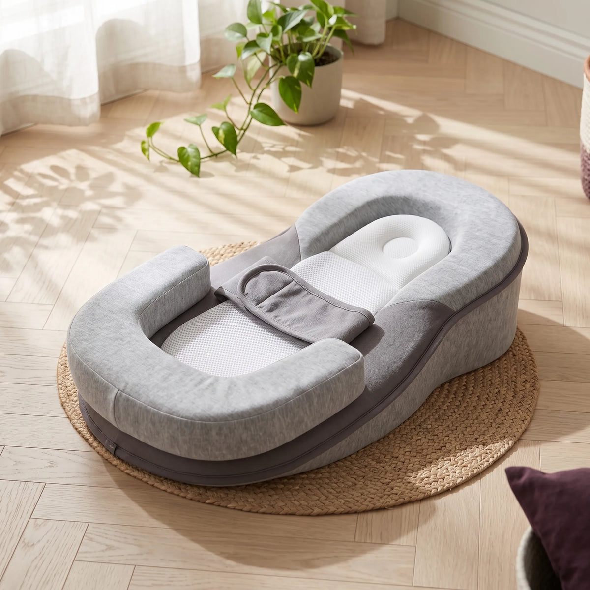 Coussin bébé incliné avec housse en coton — vue 15