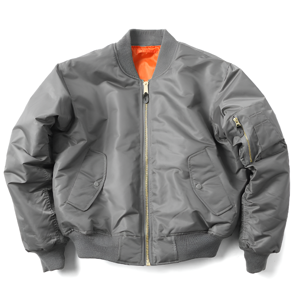 Lucas — Bomber femme zippé à poche de manche — Amielle Paris