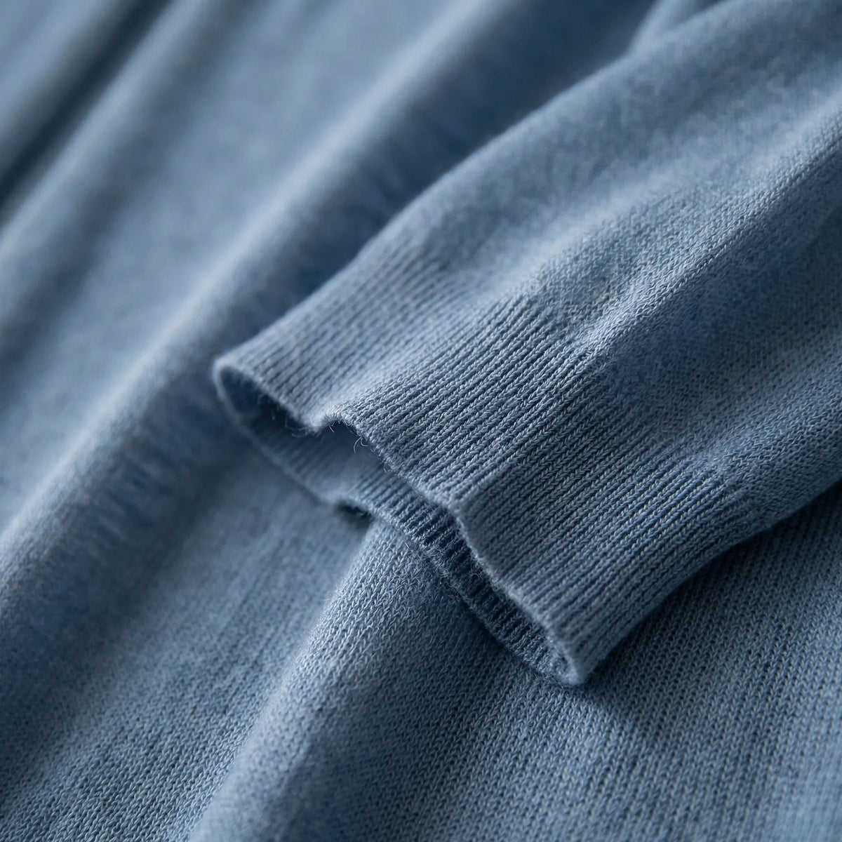 Renée — Cardigan long ouvert sans col — Amielle Paris