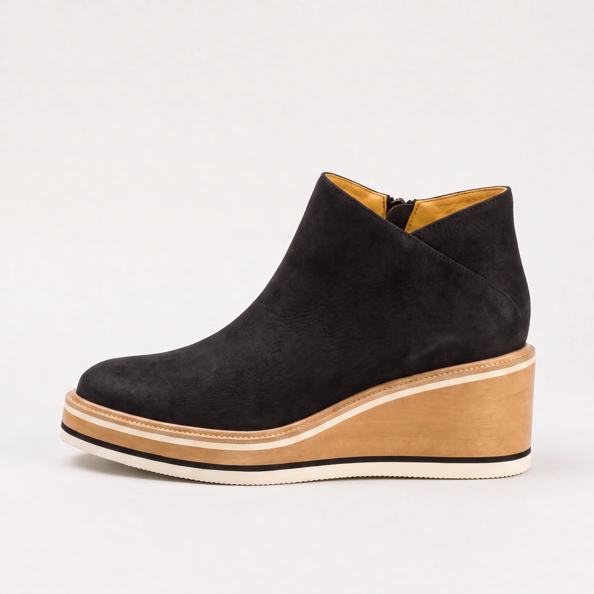 Bottines à zip latéral et ligne épurée — Amielle Paris — vue 10
