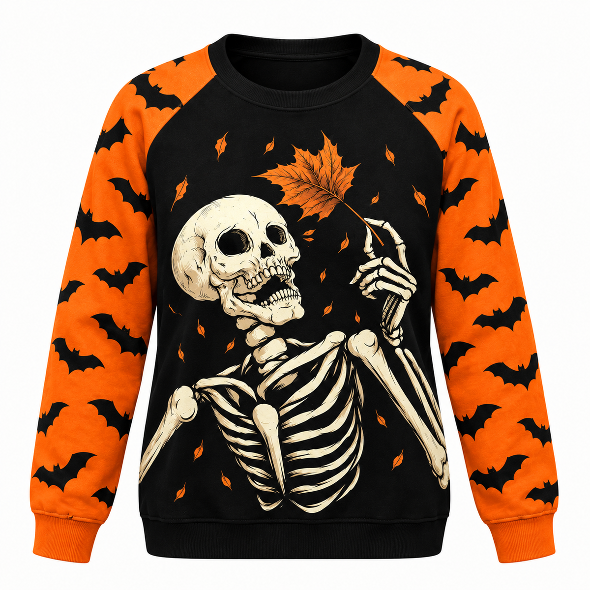 Midnight Bat — Sweat à motifs Halloween — vue 2