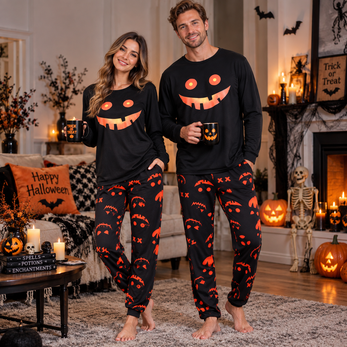 Moonlit Pumpkin — Pyjama citrouille — vue principale