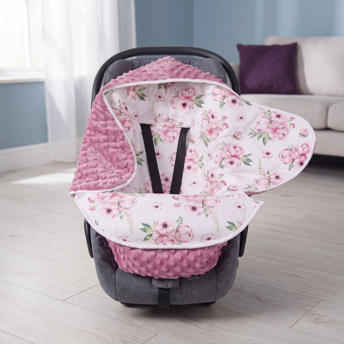 Couverture de poussette réversible à attaches — vue 10